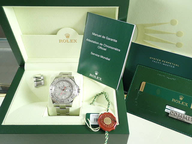 ロレックス ヨットマスター Ref.116622 シルバー文字盤 中古 yacht-master-14