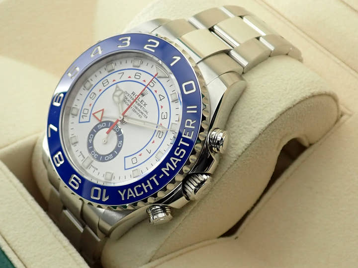 Rolex Yacht-Master II Ref.116680 White Dial Unused yacht-master-140