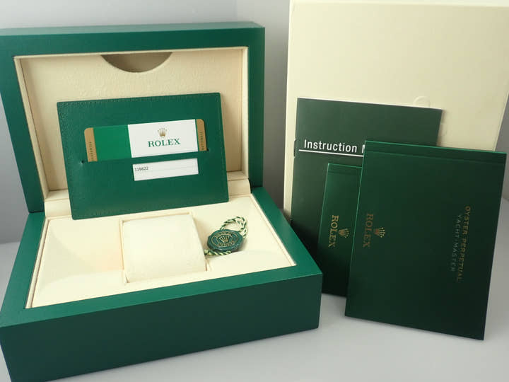 ロレックス ヨットマスター40 Ref.116622 ステンレススチール/プラチナ ダークロジウム文字盤