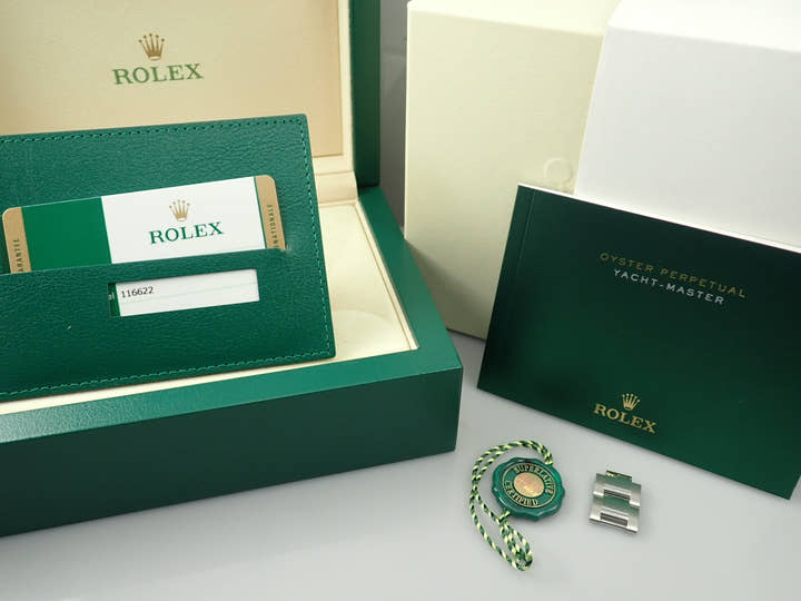 ロレックス ヨットマスター40 Ref.116622 ステンレススチール/プラチナ ダークロジウム文字盤