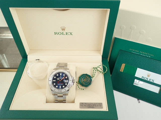 ロレックス ヨットマスター Ref.116622 ブルー文字盤 未使用 yacht-master-16