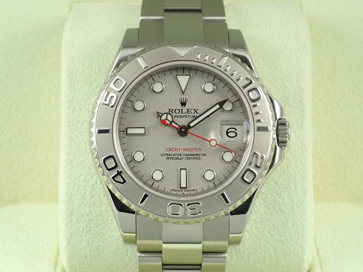 ロレックス ヨットマスター40 Ref.168622 ステンレススチール/プラチナ ロレジウム文字盤