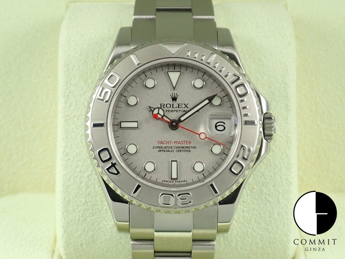 ロレックス ヨットマスター40 Ref.168622 ステンレススチール/プラチナ ロレジウム文字盤