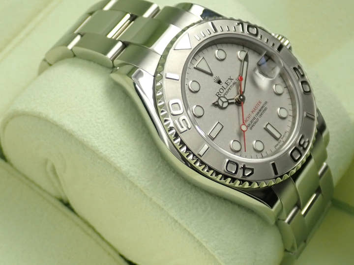 ロレックス ヨットマスター40 Ref.168622 ステンレススチール/プラチナ ロレジウム文字盤