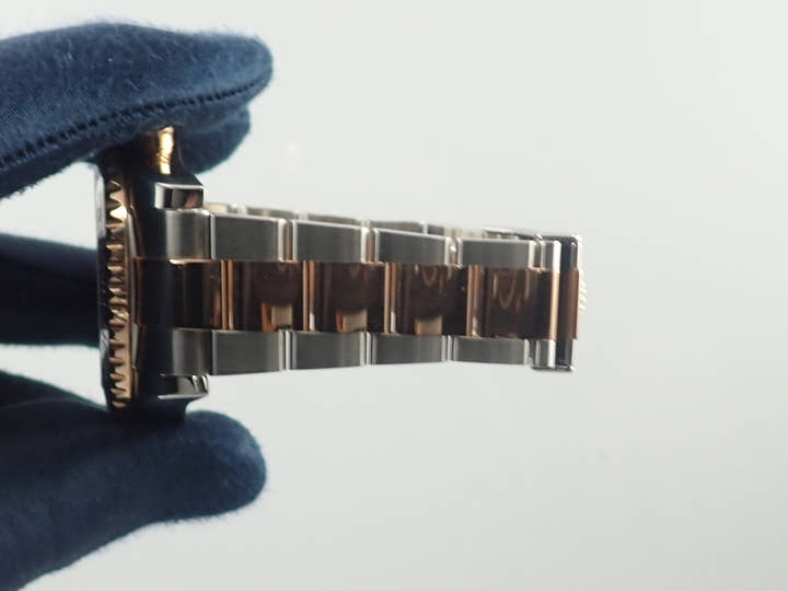 ロレックス ヨットマスターII Ref.116681 ステンレススチール/エバーローズゴールド ホワイト文字盤