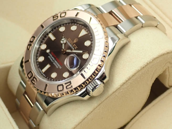 ロレックス ヨットマスター40 Ref.116621 ステンレススチール/エバーローズゴールド チョコレート文字盤