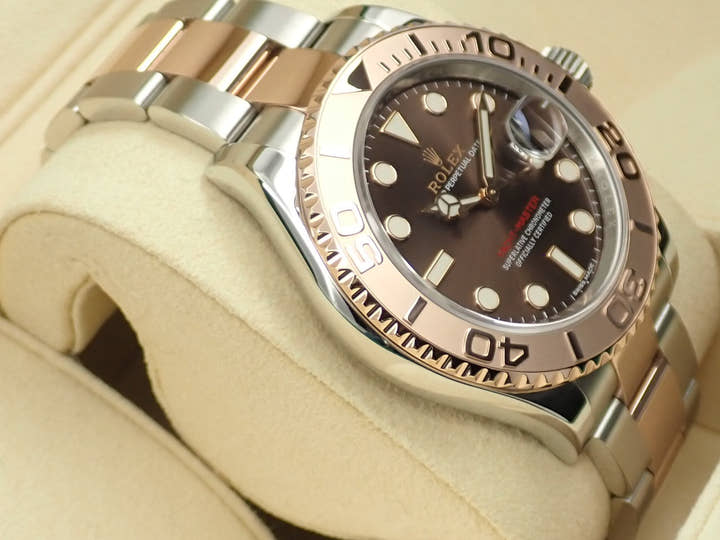 ロレックス ヨットマスター40 Ref.116621 ステンレススチール/エバーローズゴールド チョコレート文字盤