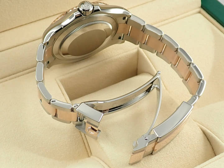 ロレックス ヨットマスター40 Ref.116621 ステンレススチール/エバーローズゴールド チョコレート文字盤