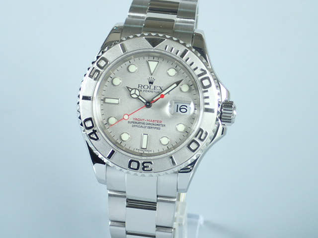 ロレックス ヨットマスター Ref.16622 シルバー文字盤 中古 yacht-master-17
