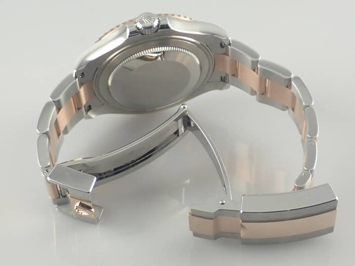 ロレックス ヨットマスター37 Ref.268621 ステンレススチール/エバーローズゴールド チョコレート文字盤