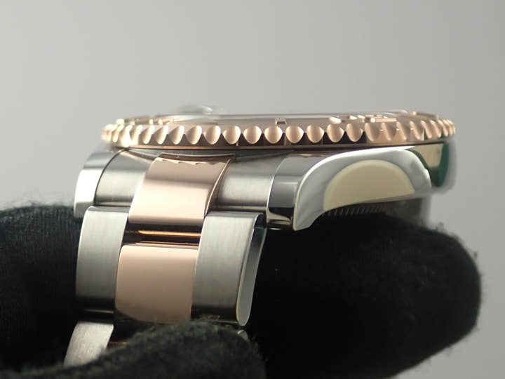 ロレックス ヨットマスター37 Ref.268621 ステンレススチール/エバーローズゴールド チョコレート文字盤