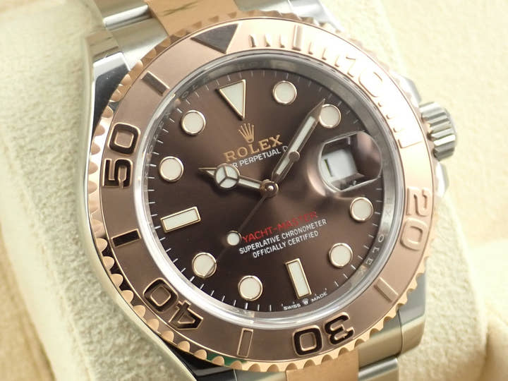 ロレックス ヨットマスター40 Ref.126621 ステンレススチール/エバーローズゴールド チョコレート文字盤
