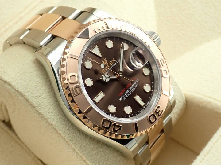 ロレックス ヨットマスター40 Ref.126621 ステンレススチール/エバーローズゴールド チョコレート文字盤