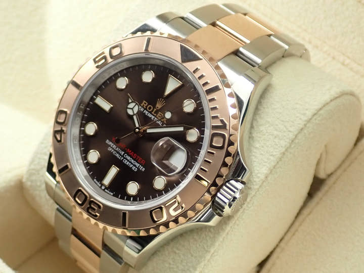 ロレックス ヨットマスター40 Ref.126621 ステンレススチール/エバーローズゴールド チョコレート文字盤
