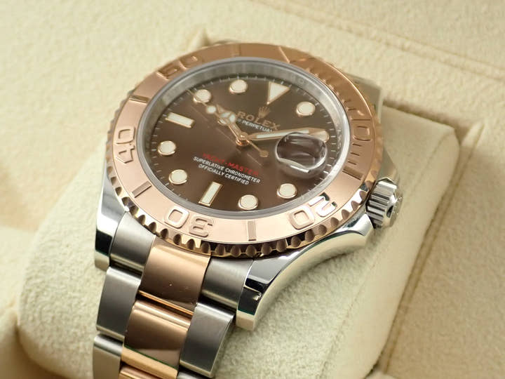 ロレックス ヨットマスター40 Ref.126621 ステンレススチール/エバーローズゴールド チョコレート文字盤