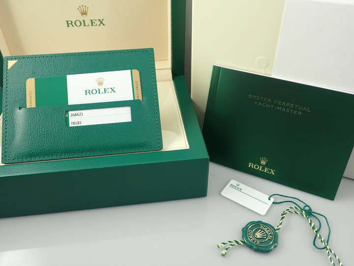 ロレックス ヨットマスター37 Ref.268621 ステンレススチール/エバーローズゴールド チョコレート文字盤