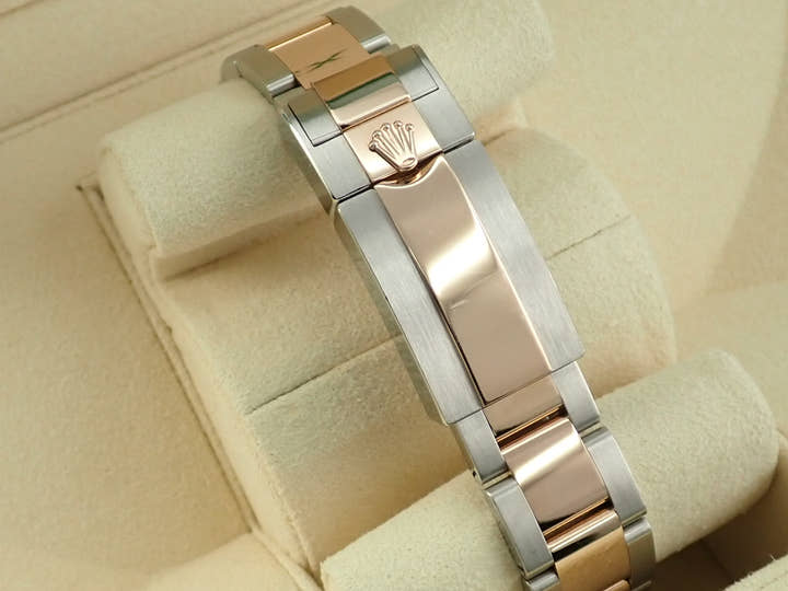 ロレックス ヨットマスター37 Ref.268621 ステンレススチール/エバーローズゴールド チョコレート文字盤