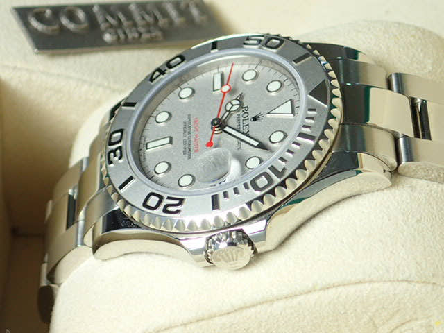 ロレックス ヨットマスター Ref.168622 シルバー文字盤 未使用 yacht-master-19