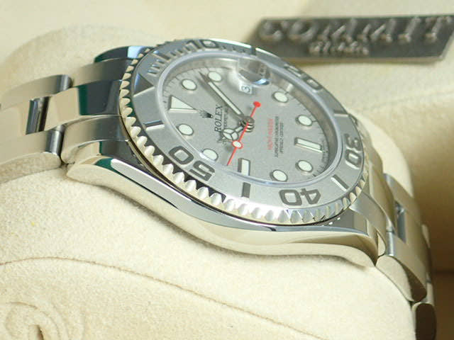 ロレックス ヨットマスター Ref.168622 シルバー文字盤 未使用 yacht-master-19