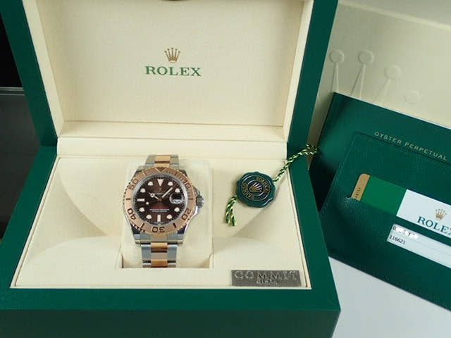 ロレックス ヨットマスター Ref.116621 チョコレートブラウン文字盤 中古 yacht-master-21