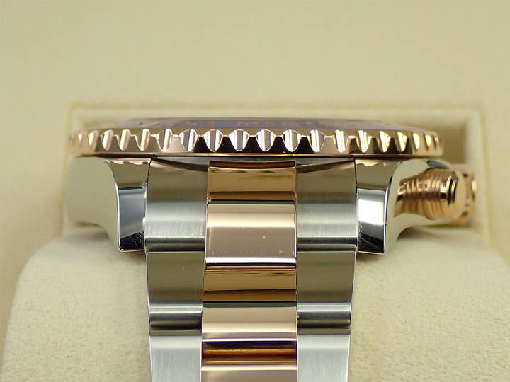 ロレックス ヨットマスターII Ref.116681 ステンレススチール/エバーローズゴールド ホワイト文字盤