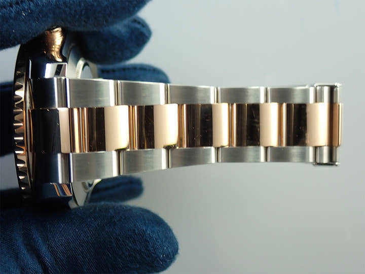 ロレックス ヨットマスターII Ref.116681 ステンレススチール/エバーローズゴールド ホワイト文字盤