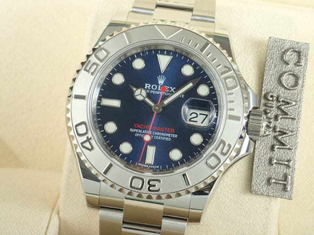 ロレックス ヨットマスター Ref.116622 ブルー文字盤 未使用 yacht-master-23