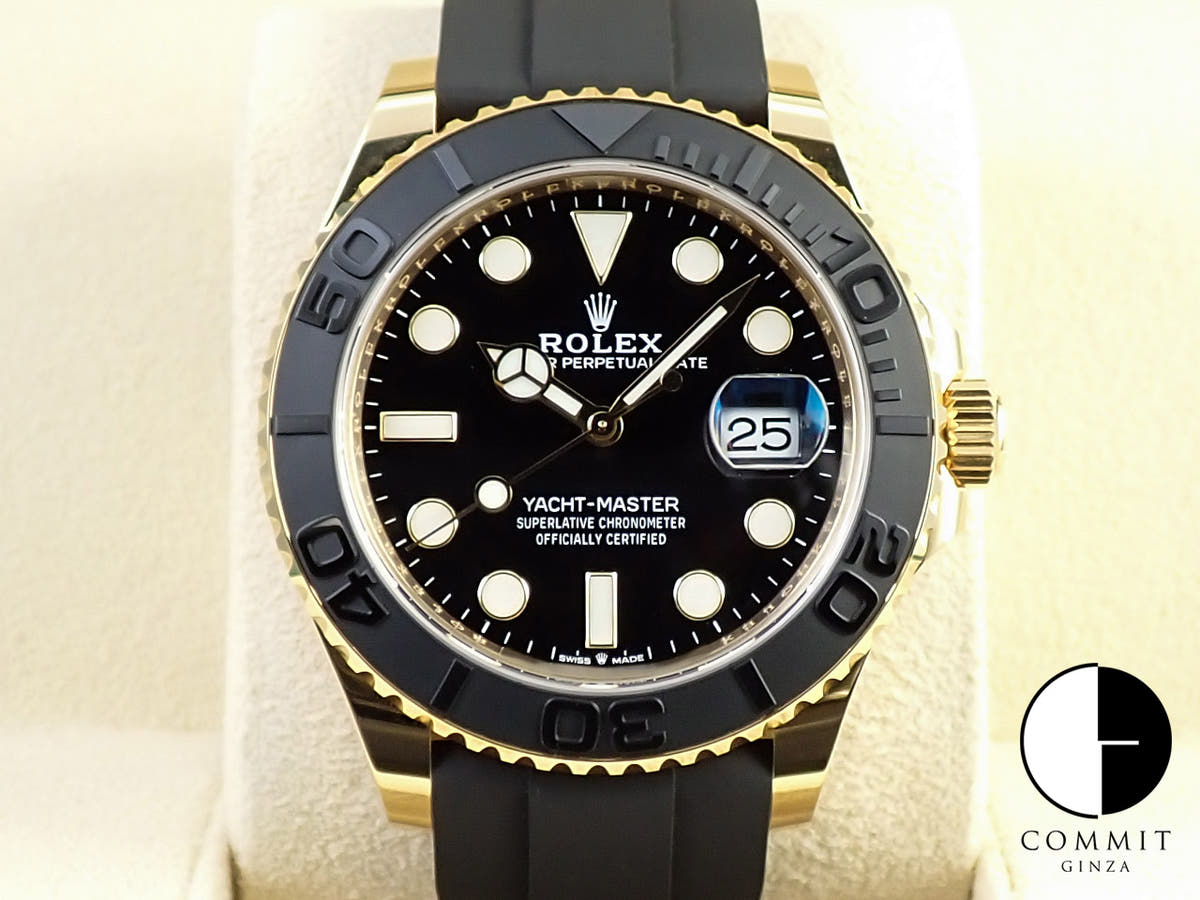 ロレックス ヨットマスター42 Ref.226658 イエローゴールド ブラック文字盤