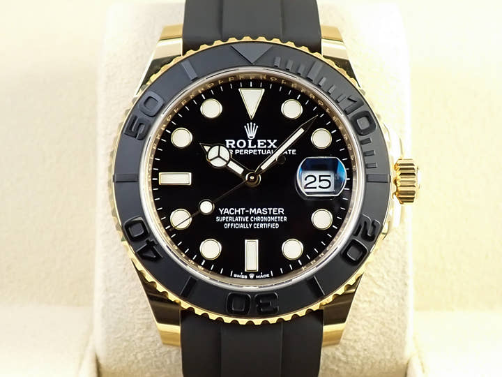 ロレックス ヨットマスター42 Ref.226658 イエローゴールド ブラック文字盤
