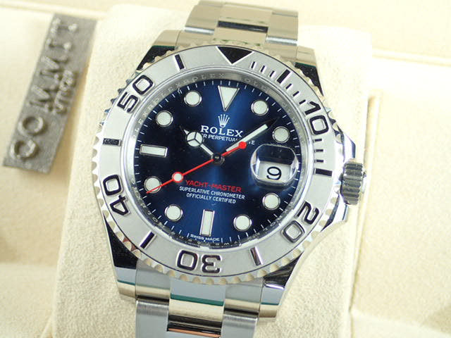 ロレックス ヨットマスター Ref.116622 ブルー文字盤 中古 yacht-master-27