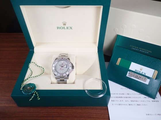 ロレックス ヨットマスター Ref.116622 シルバー文字盤 未使用 yacht-master-2