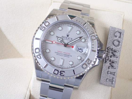 ロレックス ヨットマスター Ref.116622 シルバー文字盤 未使用 yacht-master-2