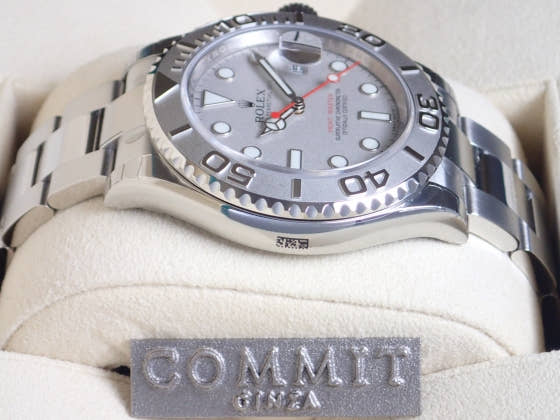 ロレックス ヨットマスター Ref.116622 シルバー文字盤 未使用 yacht-master-2