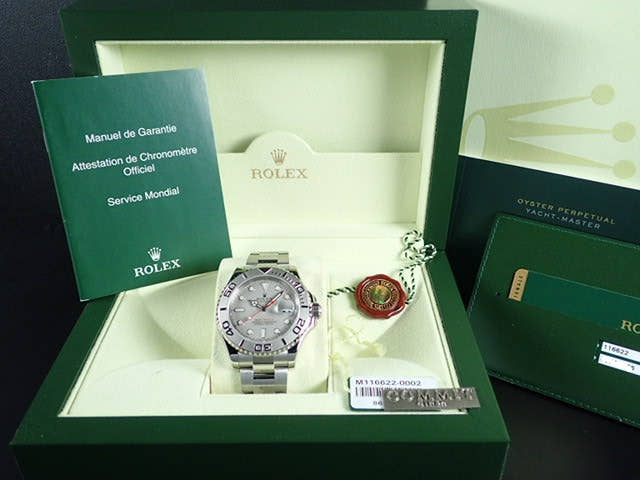 ロレックス ヨットマスター Ref.116622 シルバー文字盤 中古 yacht-master-30