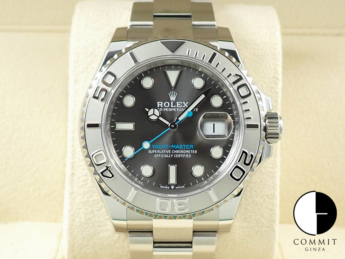 ロレックス ヨットマスター40 Ref.126622 ステンレススチール/プラチナ スレート文字盤