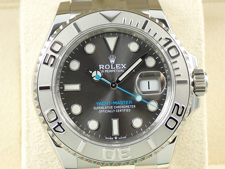 ロレックス ヨットマスター40 Ref.126622 ステンレススチール/プラチナ スレート文字盤