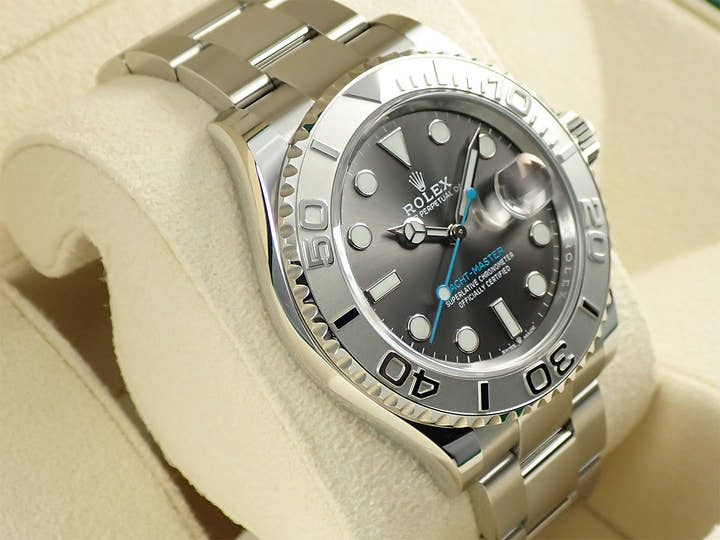 ロレックス ヨットマスター40 Ref.126622 ステンレススチール/プラチナ スレート文字盤