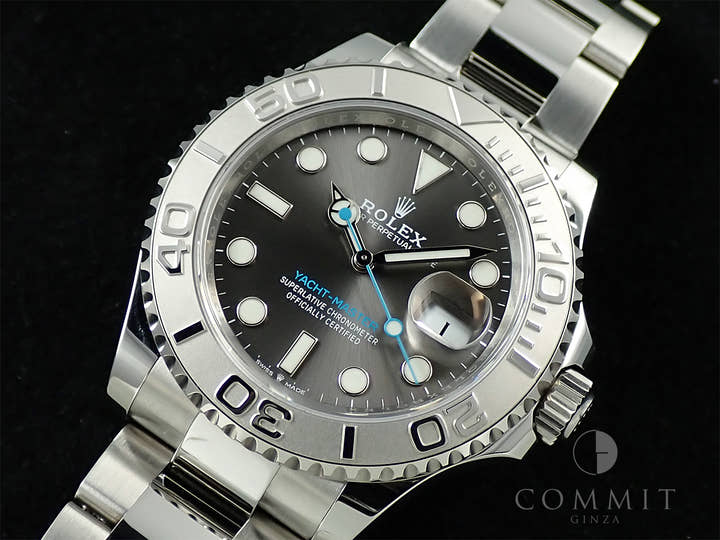 ロレックス ヨットマスター40 Ref.126622 ステンレススチール/プラチナ スレート文字盤