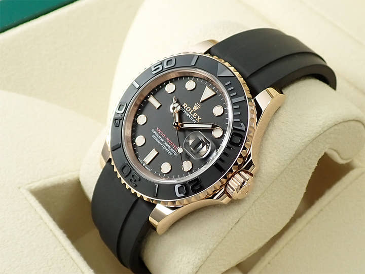 ロレックス ヨットマスター40 Ref.126655 エバーローズゴールド ブラック文字盤