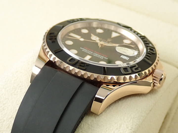 ロレックス ヨットマスター40 Ref.126655 エバーローズゴールド ブラック文字盤