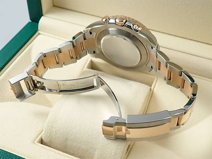 ロレックス ヨットマスターII Ref.116681 ステンレススチール/エバーローズゴールド ホワイト文字盤