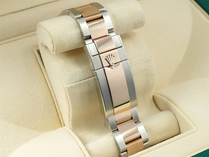 ロレックス ヨットマスターII Ref.116681 ステンレススチール/エバーローズゴールド ホワイト文字盤