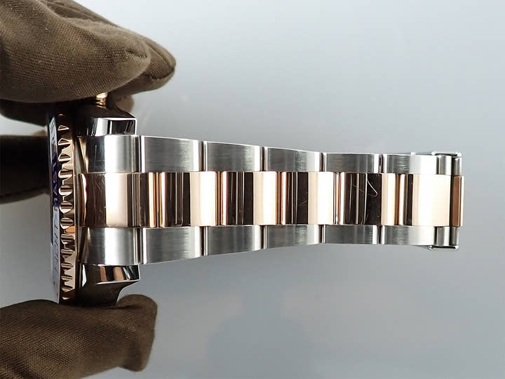 ロレックス ヨットマスターII Ref.116681 ステンレススチール/エバーローズゴールド ホワイト文字盤