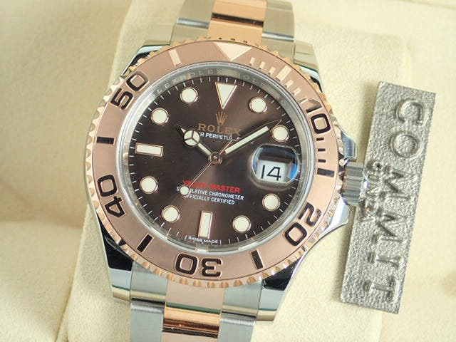 ロレックス ヨットマスター Ref.116621 チョコレートブラウン文字盤 未使用 yacht-master-34