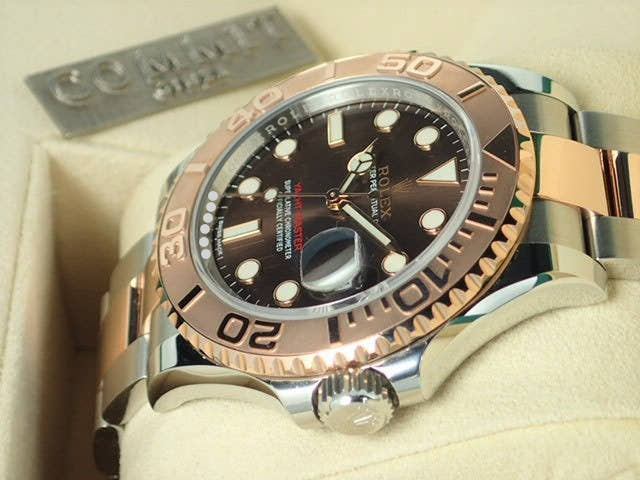 ロレックス ヨットマスター Ref.116621 チョコレートブラウン文字盤 未使用 yacht-master-34