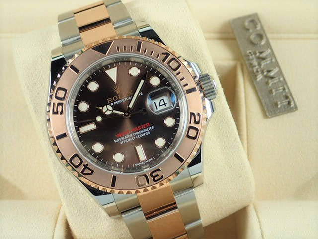 ロレックス ヨットマスター Ref.116621 チョコレートブラウン文字盤 未使用 yacht-master-34