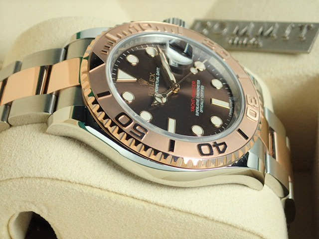 ロレックス ヨットマスター Ref.116621 チョコレートブラウン文字盤 未使用 yacht-master-34