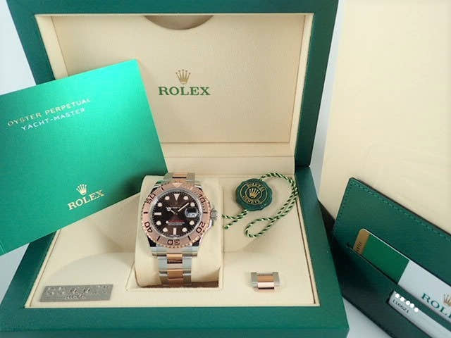 ロレックス ヨットマスター Ref.116621 チョコレートブラウン文字盤 未使用 yacht-master-34