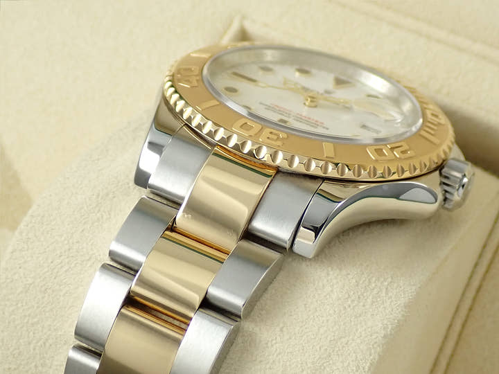 ロレックス ヨットマスター40 Ref.16623 ステンレススチール/イエローゴールド ホワイト文字盤