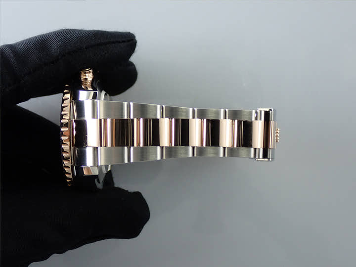 ロレックス ヨットマスターII Ref.116681 ステンレススチール/エバーローズゴールド ホワイト文字盤